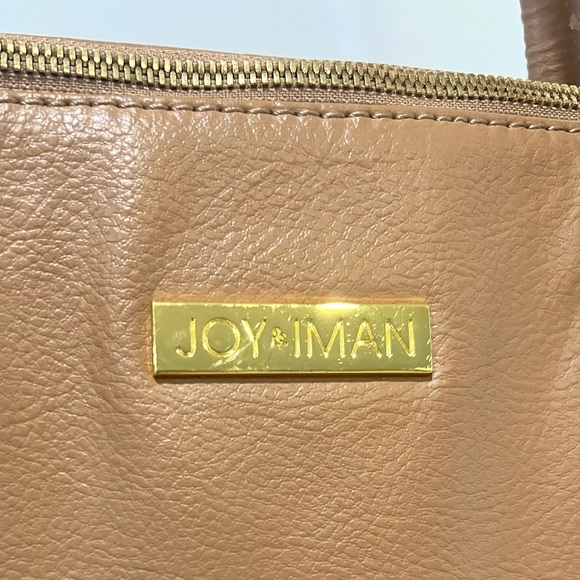 Joy and Iman Best Friend LeatherTote Satchel - Picture 3 of 11